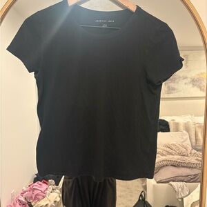 American Eagle Outfitters Women's Classic Black Tee